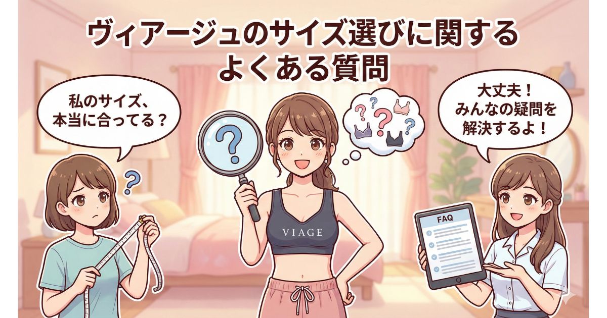 ヴィアージュ サイズ 選び よくある質問