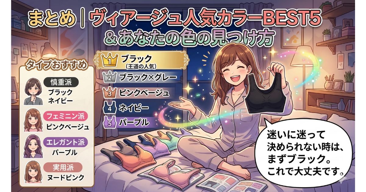 ヴィアージュ 人気カラー まとめ