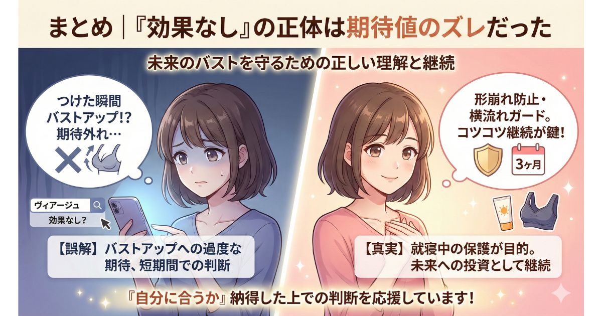 ヴィアージュ 効果なし まとめ