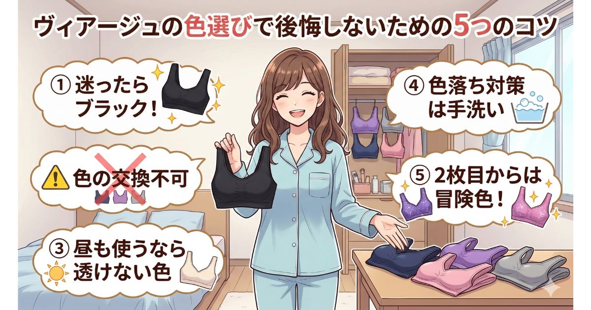 ヴィアージュ 色選び 後悔