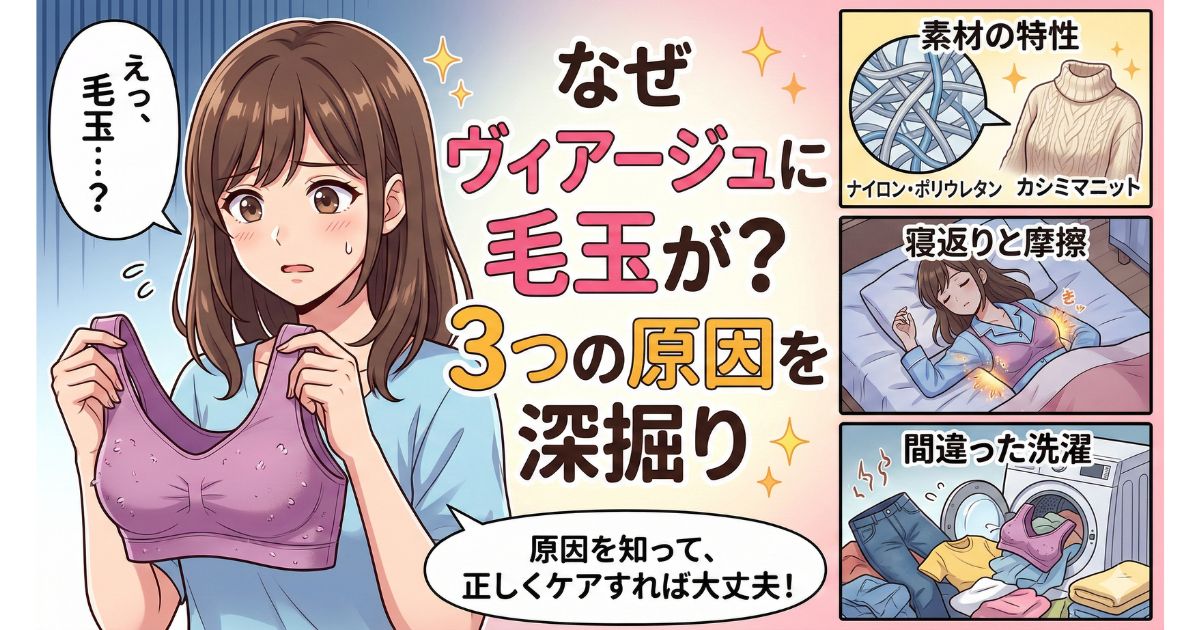 ヴィアージュ 毛玉 原因