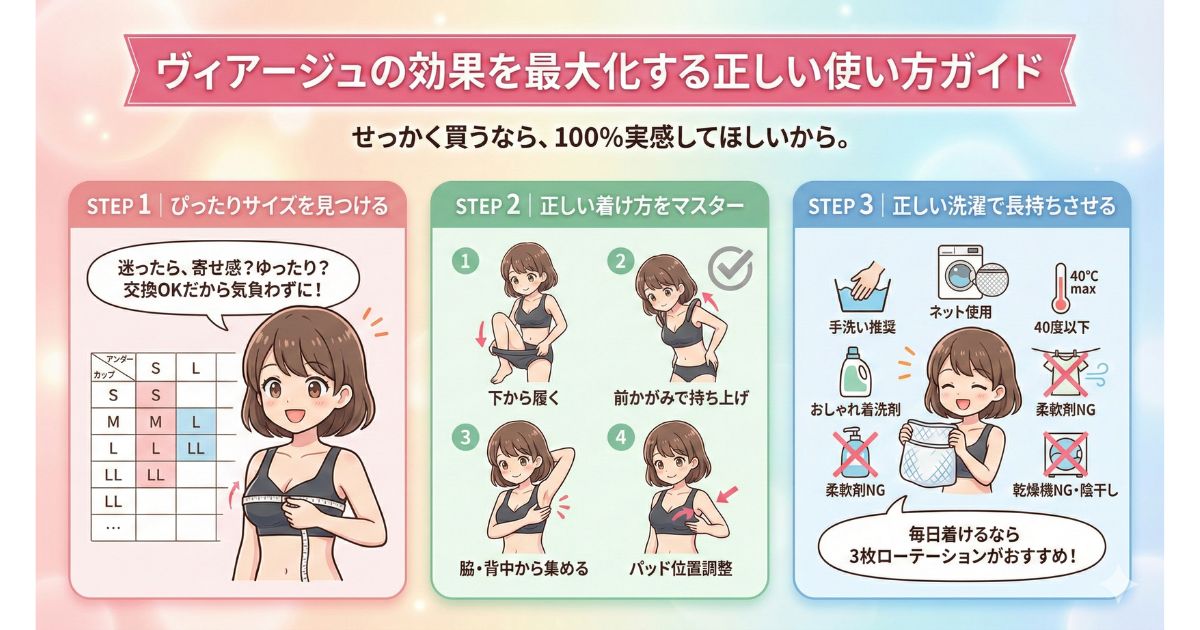 ヴィアージュ 効果 使い方