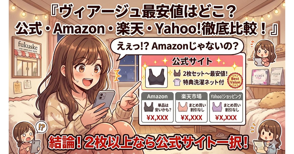 ヴィアージュ 最安値 比較