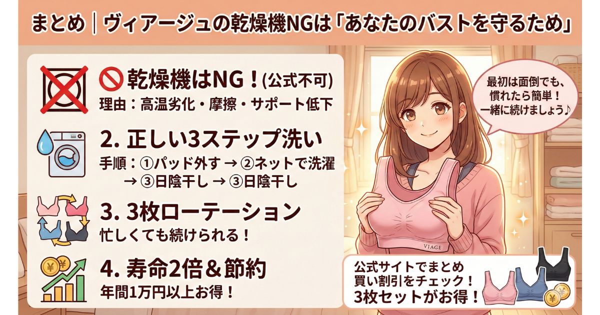 ヴィアージュ 乾燥機 まとめ