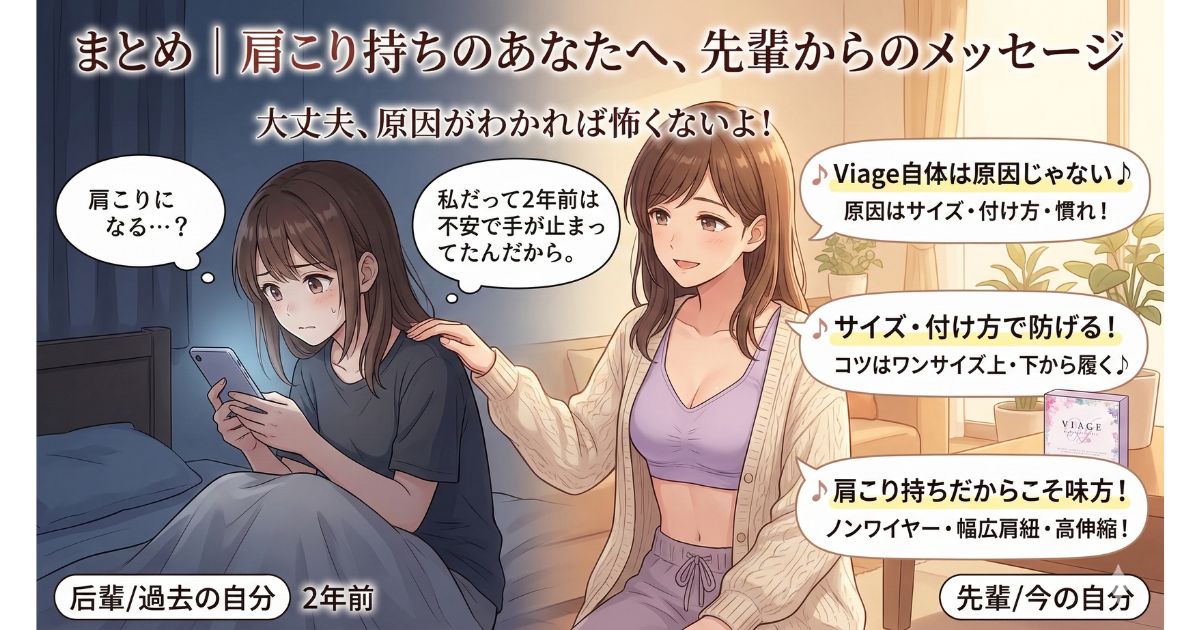 ヴィアージュ 肩こり まとめ