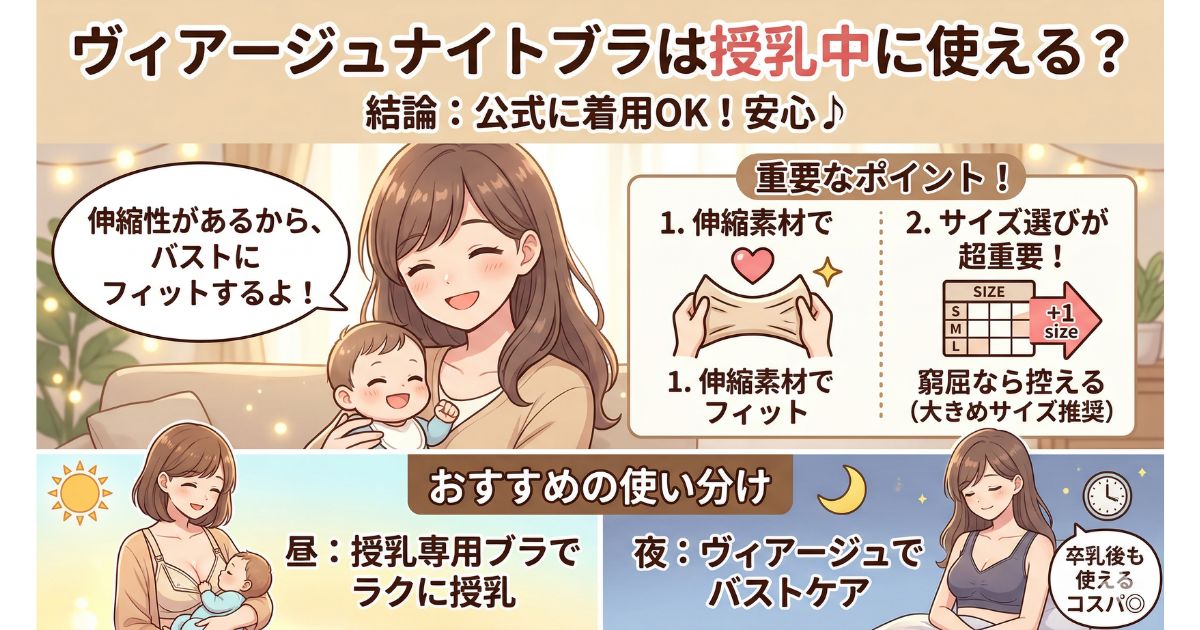 ヴィアージュ 授乳中