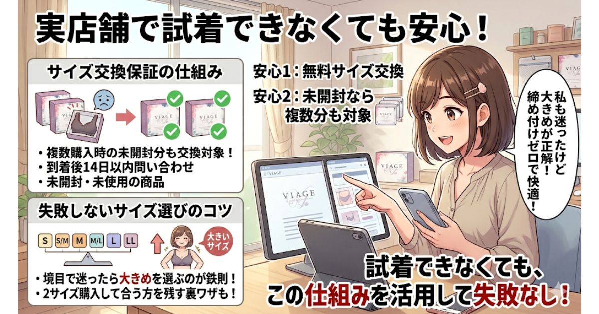 ヴィアージュ 販売店舗 サイズ