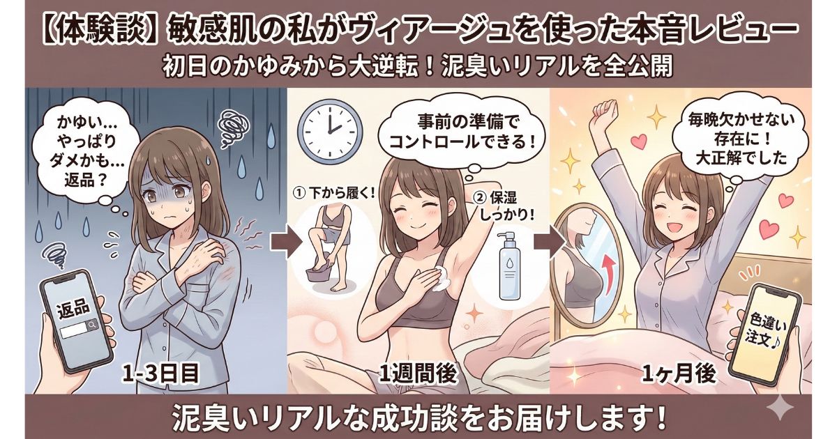 ヴィアージュ かゆい レビュー