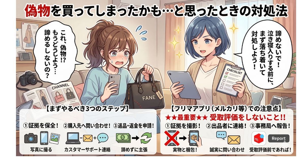 ヴィアージュ 偽物 対処法