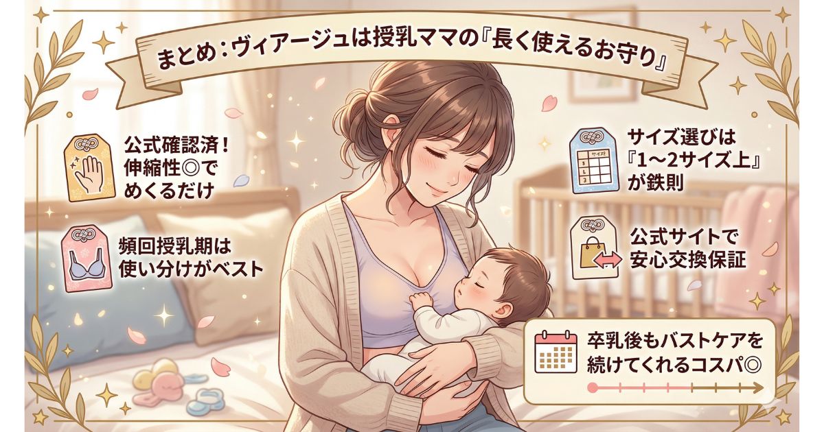 ヴィアージュ 授乳 口コミ まとめ