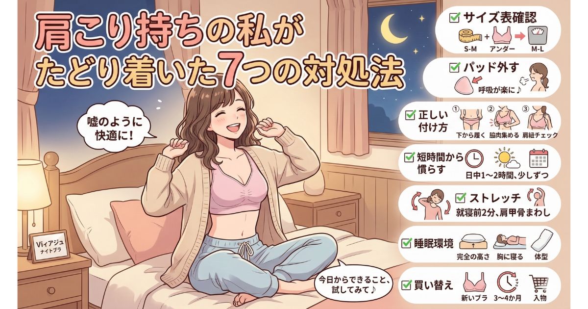 ヴィアージュ 肩こり 対処法