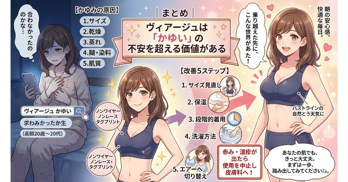 ヴィアージュ かゆい まとめ