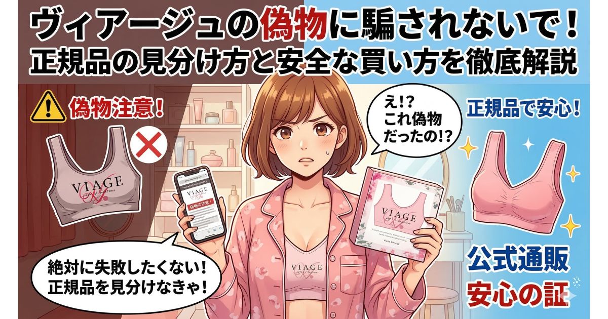 ヴィアージュ 偽物 見分け方