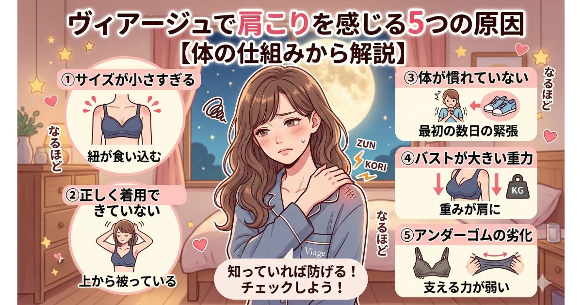 ヴィアージュ 肩こり 原因