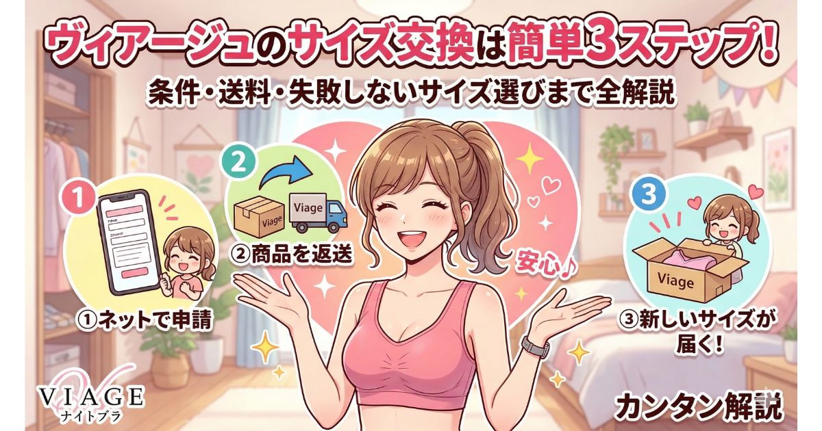 ヴィアージュ サイズ交換